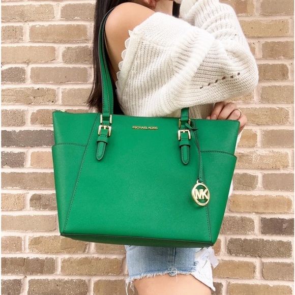 Michael Kors Bags Michael Kors Charlotte Large Top Zip Shoulder